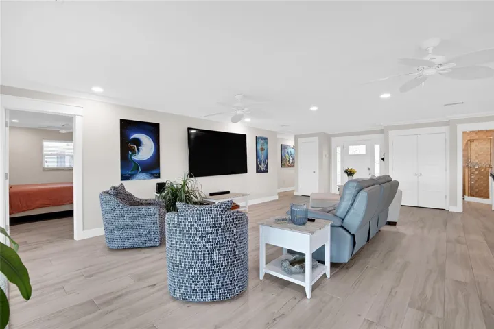 RECESSED LIGHTS - STORAGE NEAR FRONT DOOR