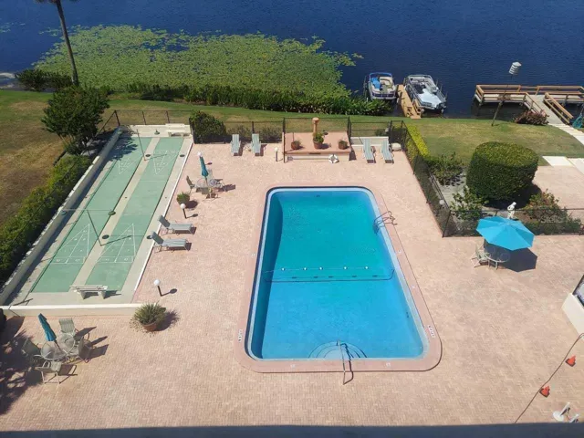 SWIMMING POOL, SHUFFLE BOARD, AND BOAT SLIPS