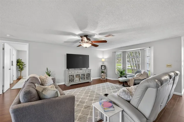 Large Living Room with Bay Window