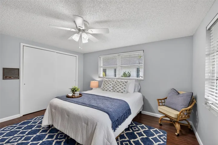 Second Bedroom with Lakeviews and Large Built in Closet