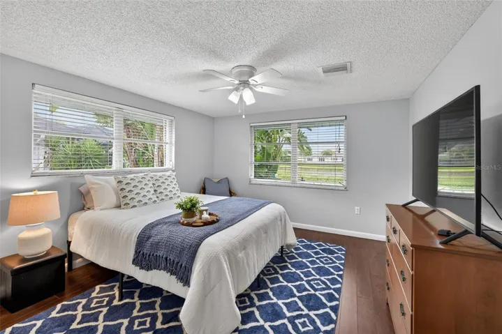 Second Bedroom with Lakeviews and Large Built in Closet