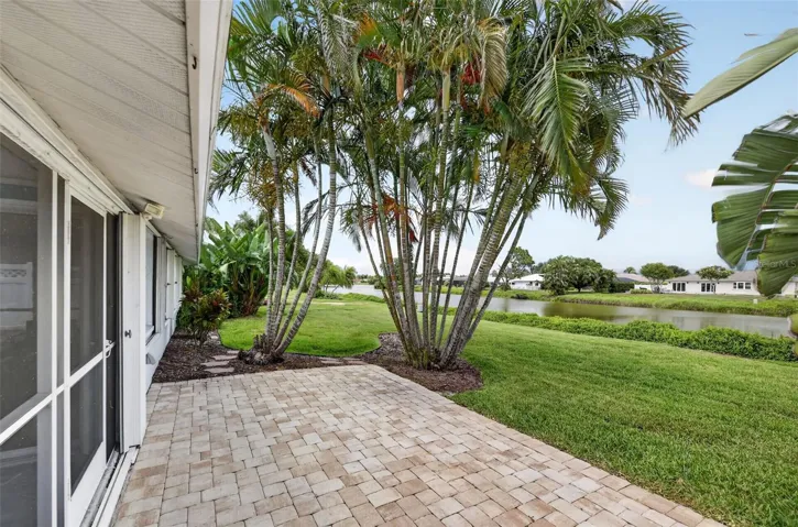 Rear Patio