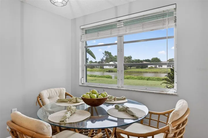 Dinette with Lake Views
