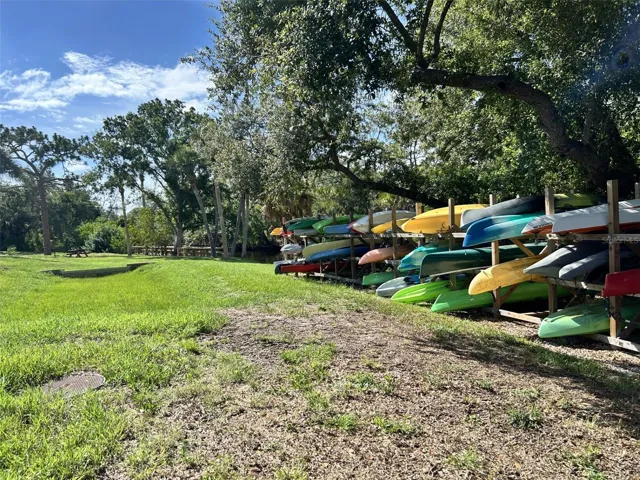 Pinebrook South Kayak and Canoe Storage