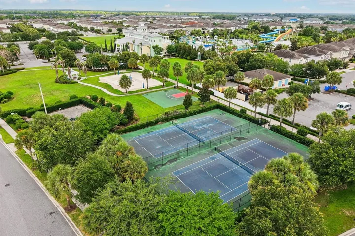 Tennis and Basketball Courts