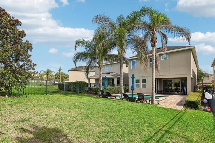 Large yard
