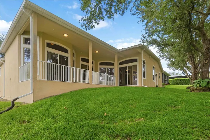 Back of the home