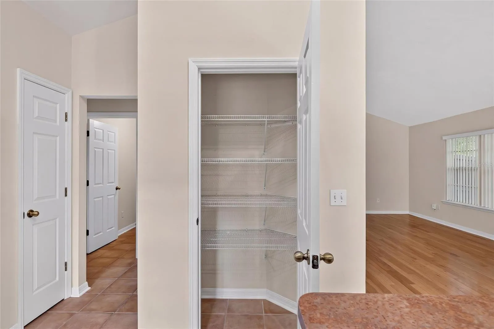 SPACIOUS KITCHEN PANTRY