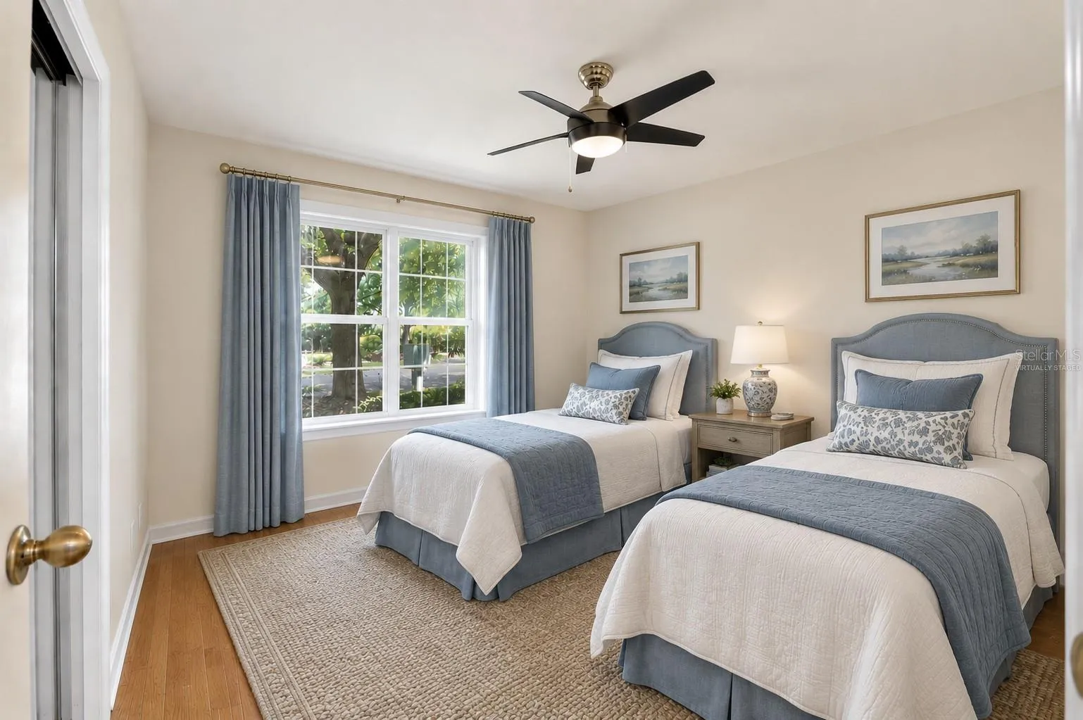 GUEST ROOM #2 VIRTUALLY STAGED