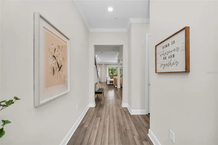 Luxury Vinyl Flooring throughout the first floor.