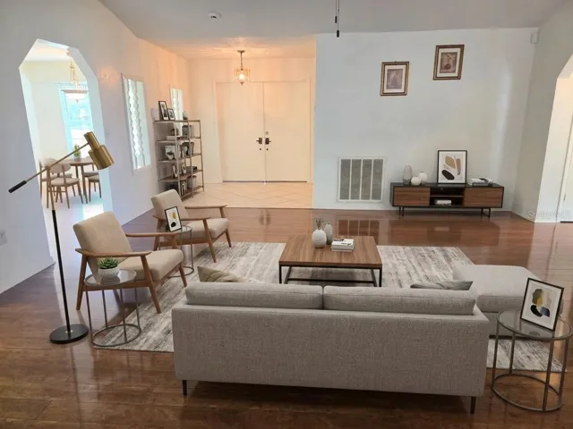Virtual Staged Living Room