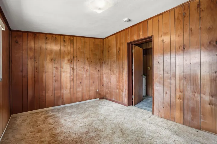 den/office possible 4th bdrm to laundry RM. exit to carport from laundry room