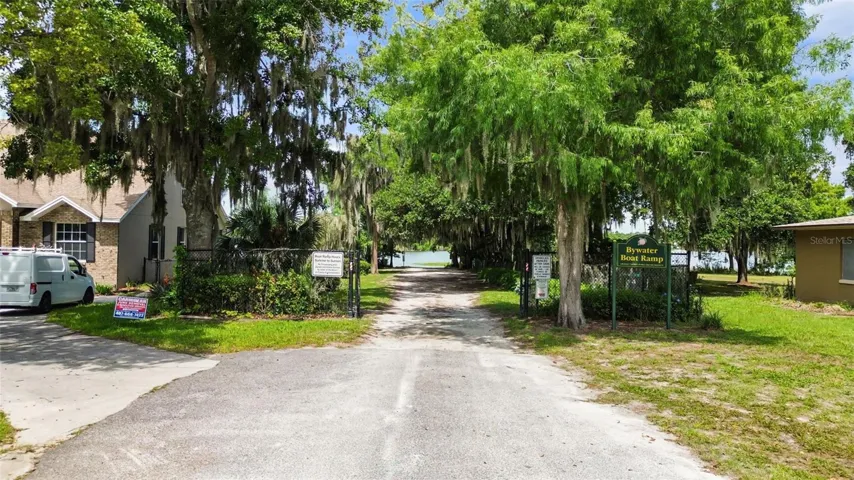 By water Boat Launch