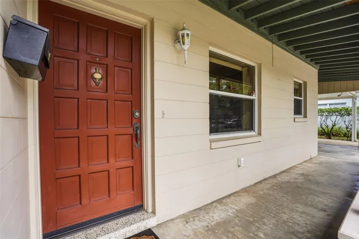 front entrance