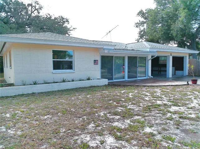 Front Elevation faces West