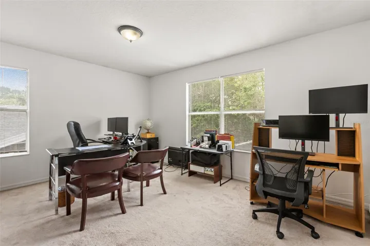 Bedroom 5 converted into home office