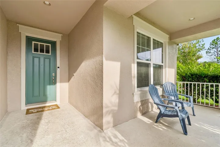welcoming front porch
