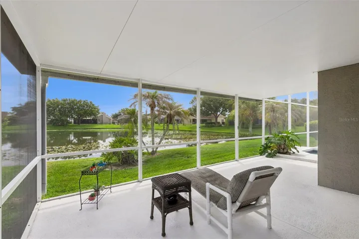 Oversized Pool Enclosure Area