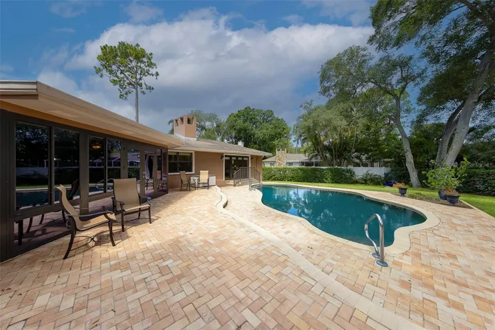 Abundant Patio Space