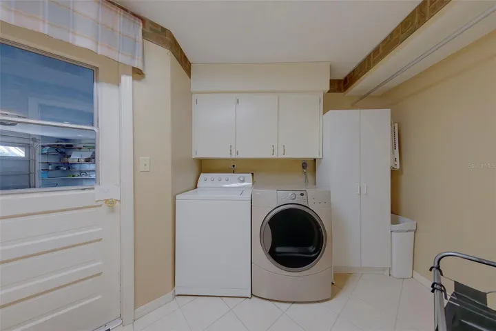 Inside Laundry Room just off garage