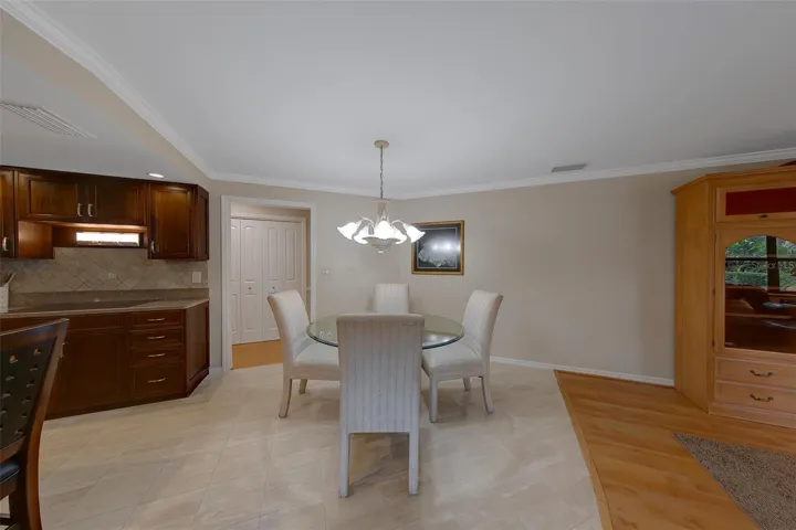 Eat in kitchen space for everyday living