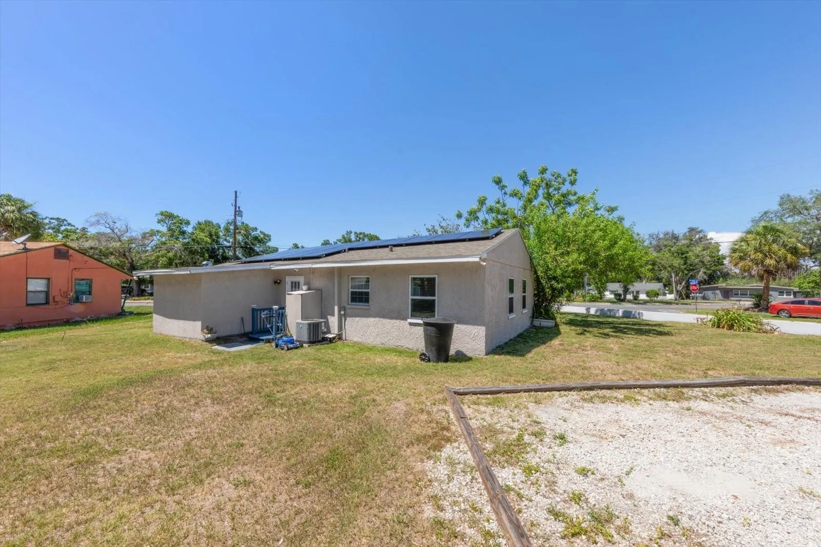 LOT VIEW - BACK OF PROPERTY