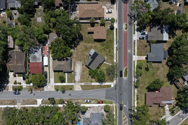 OVERHEAD VIEW - FAIRMONT ST & S MADISON AVE