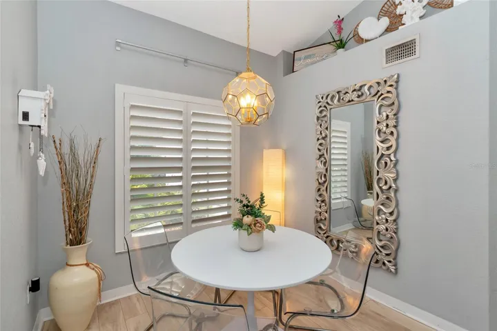 Dining area
