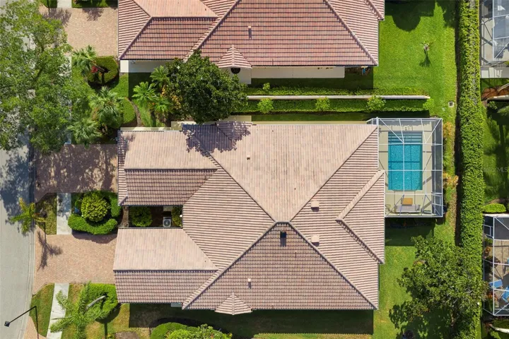 Overhead view