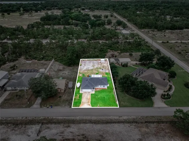 Aerial of property