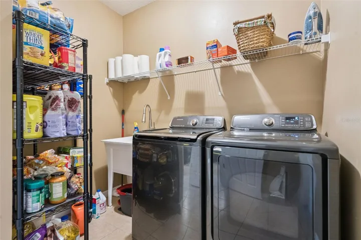 Laundry Room with slop Sink