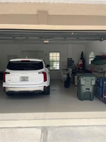 Two car garage