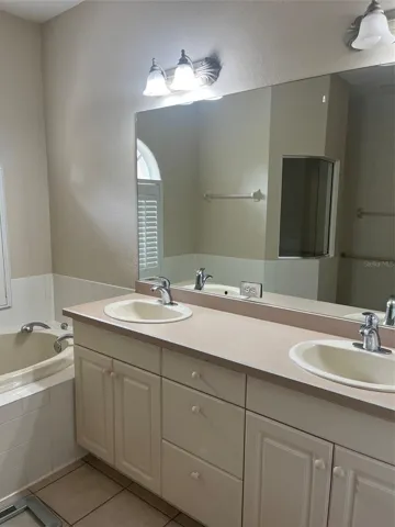 Master Bedroom- double vanity