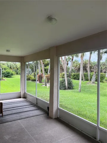 Screened lanai