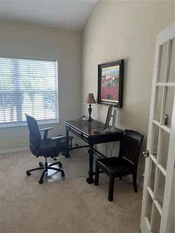 Large den with french doors to living area or formal dinning optional.