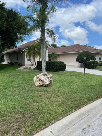 left elevation, it has a lot of space between homes.