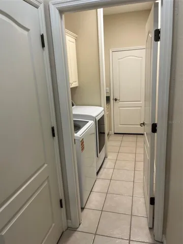 Inside Laundry room.