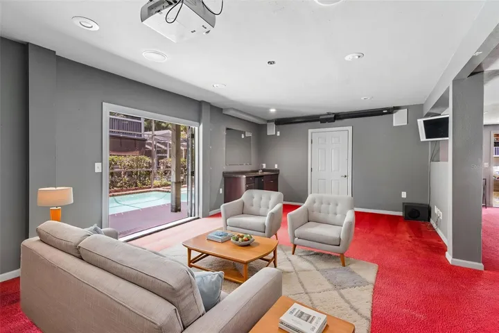 Downstairs flex space. Can be anything you imagine! Game room, media room, office, in-law or guest suite.