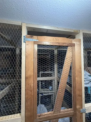 4' x 4' storage room