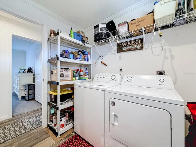 INSIDE LAUNDRY ROOM