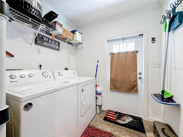 INSIDE LAUNDRY ROOM