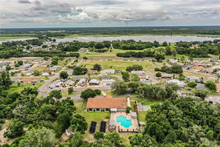 Community pool and clubhouse