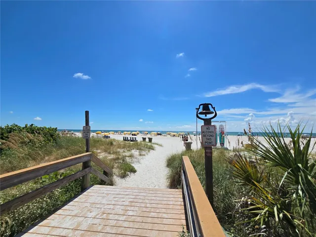 Upham Beach has soft, white sand and amazing sunsets.