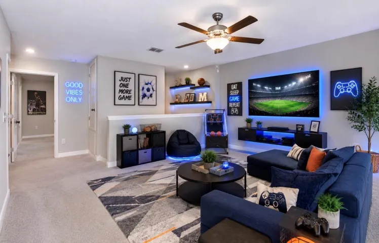 Virtually Staged Bonus Room