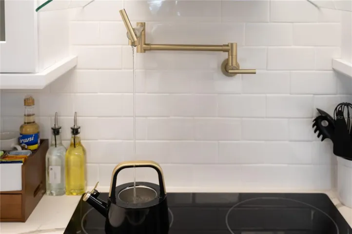 Built in Pot Filler