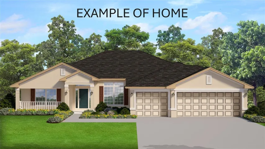 RENDERING ONLY- NOT ACTUAL HOUSE, COLORS. HOUSE IS REVERSED ON LOT