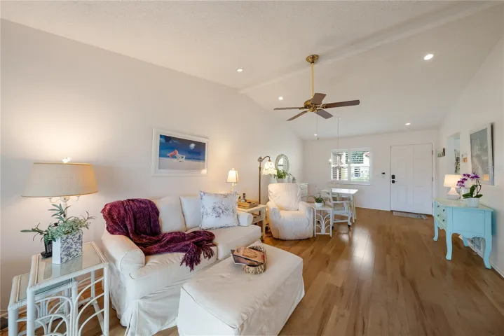 open concept living/dining