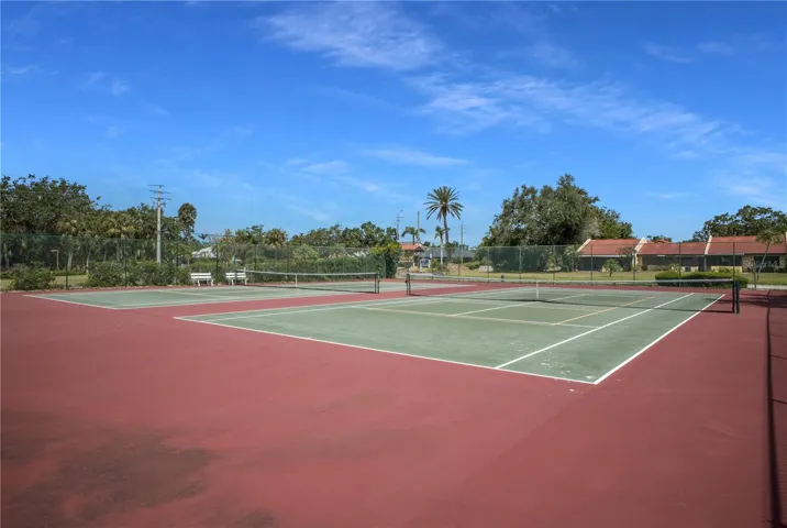Tennis and Pickle Ball Courts newly resurfaced