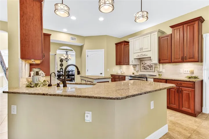 high quality cabinets; custom finishes