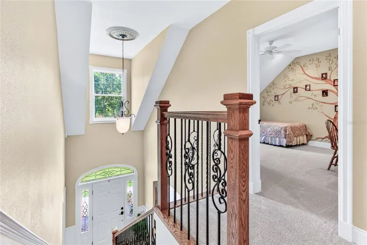 upstairs, bedroom #3 to the right